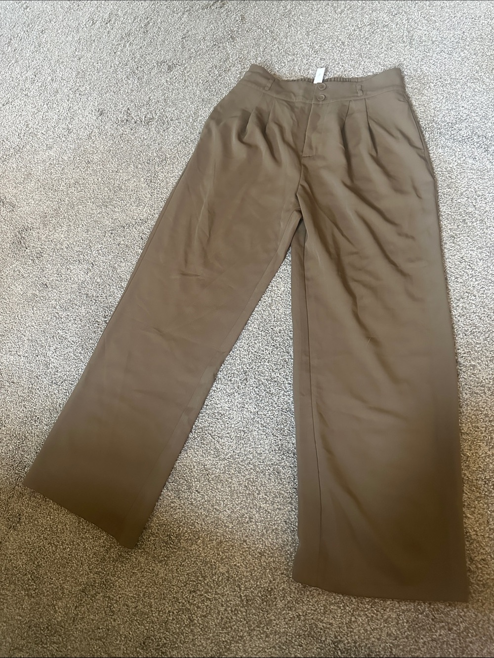Women’s Straight-Leg Dress Pants in Brown